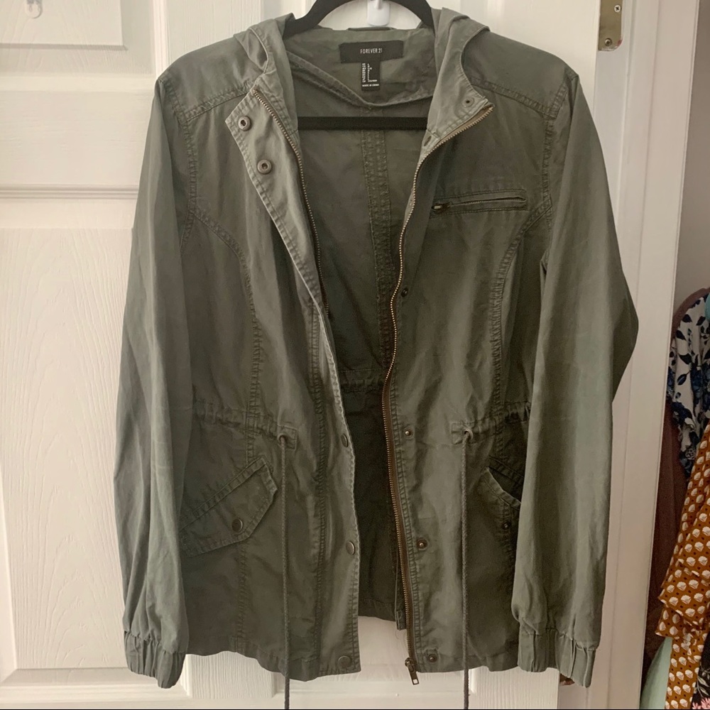 Olive Utility Jacket